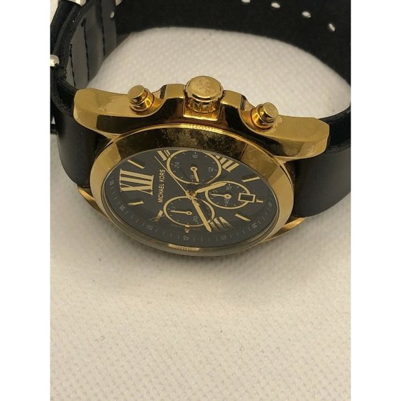 Michael Kors MK5739 Women Leather Analog Black Dia main image 9